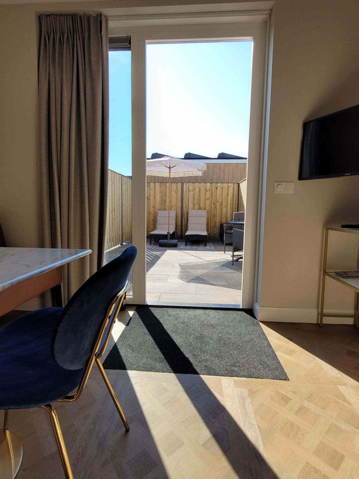 Luxe Kamer Langendam 48 Met Prive Terras Zoutelande Exteriör bild